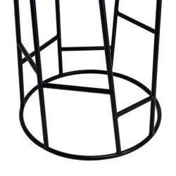 Aiden Black Steel Kitchen Stool Range