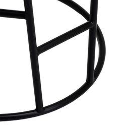 Aiden Black Steel Kitchen Stool Range