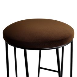 Aiden Black Steel Kitchen Stool Range