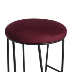 Aiden Black Steel Kitchen Stool Range