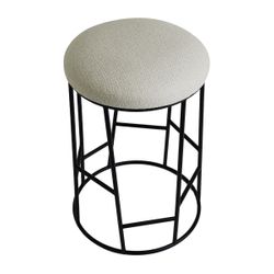 Aiden Black Steel Kitchen Stool Range
