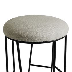 Aiden Black Steel Kitchen Stool Range