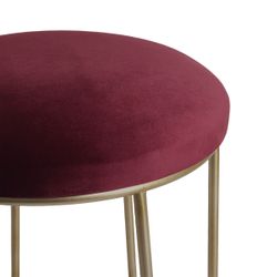 Aiden Gold Steel Kitchen Stool Range