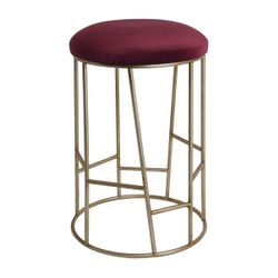 Aiden Gold Steel Kitchen Stool Range