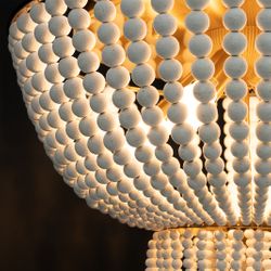 Meadow Lane Beaded Flush Mount - OUTLET NSW