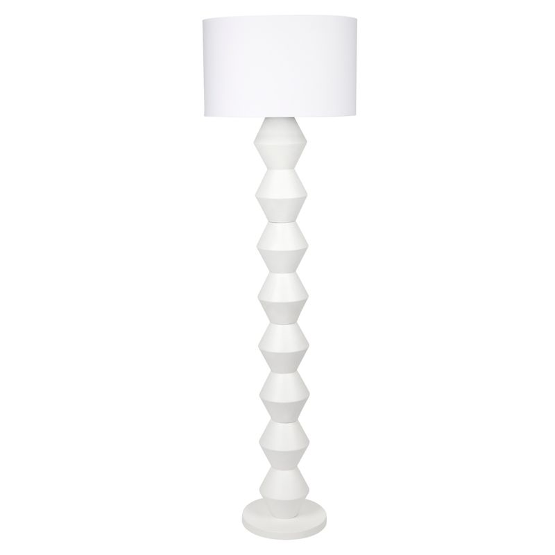 Abstract Floor Lamp - White - OUTLET NSW