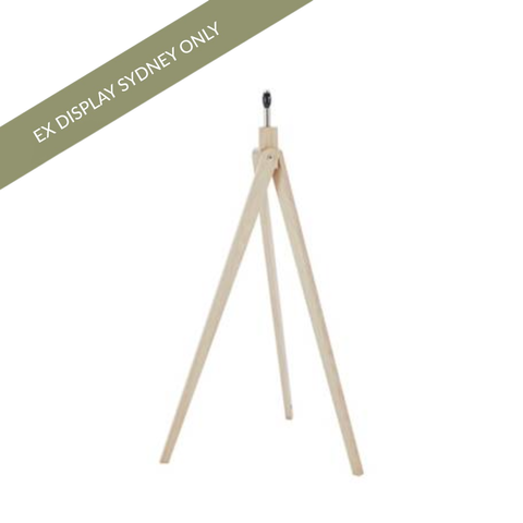 Trendy Floor Lamp Base - Oak - OUTLET NSW