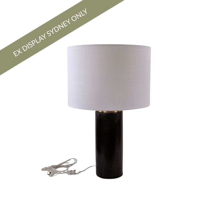 Rozelle Table Lamp - Black- OUTLET NSW