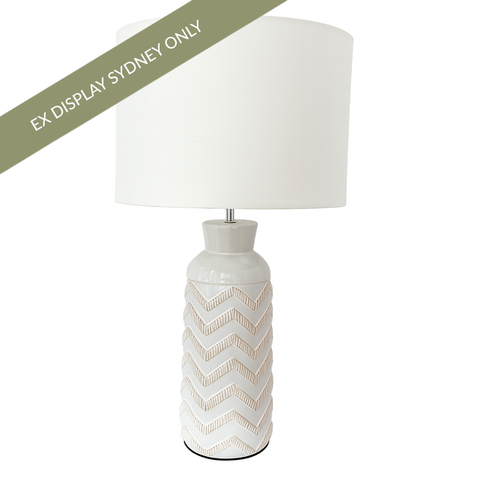 Divisa Table Lamp - White - OUTLET NSW