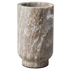 Aries Marble Vase - Small Natural