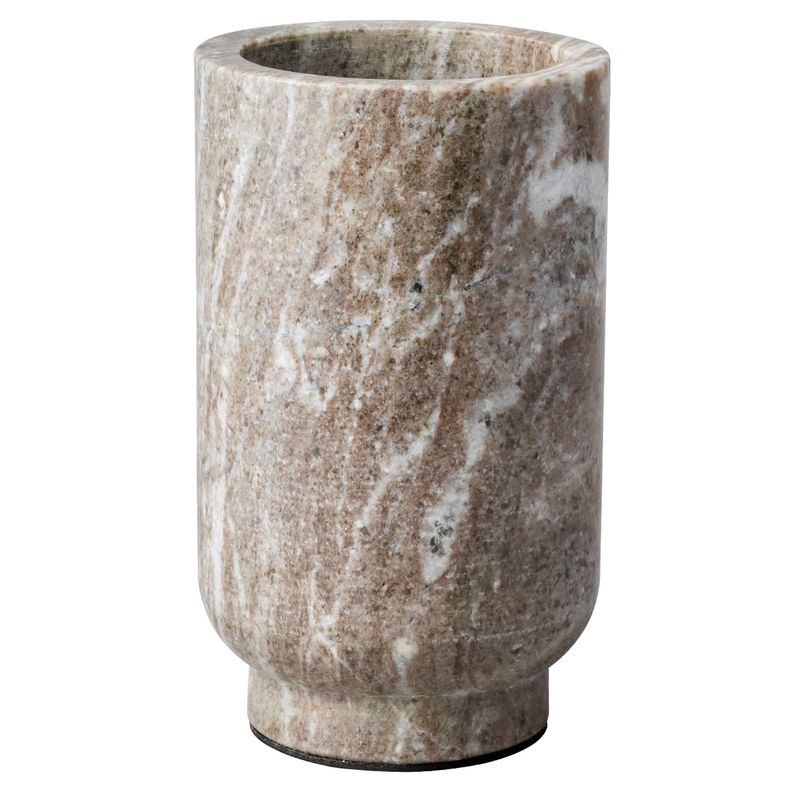 Aries Marble Vase - Small Natural