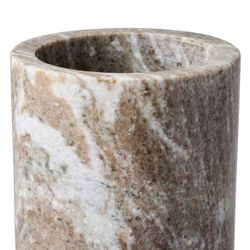 Aries Marble Vase - Small Natural