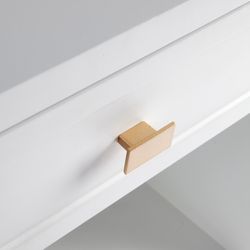 Logan Small White Bedside Table Range