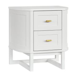 Theodore Small White Bedside Table Range