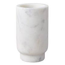 Aries Marble Vase - Small White