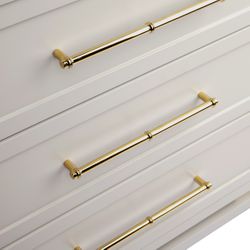 Pearl Large Grey Bedside Table Range