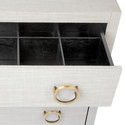 Astley Natural Upholstered Bedside Table Range