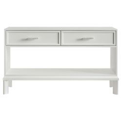 Jill Console Table - White