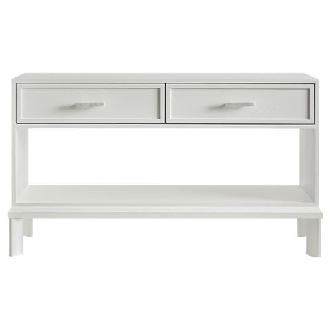 Jill Console Table - White