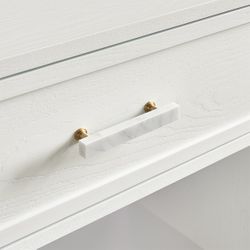 Jill Console Table - White