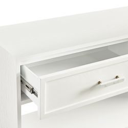 Jill Console Table - White