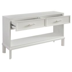 Jill Console Table - White
