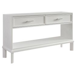 Jill Console Table - White