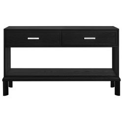 Jill Console Table - Black