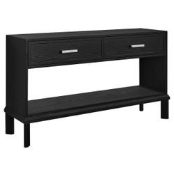 Jill Console Table - Black