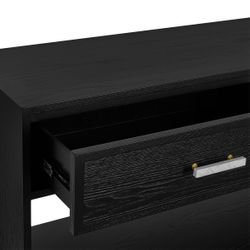 Jill Console Table - Black