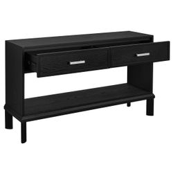Jill Console Table - Black