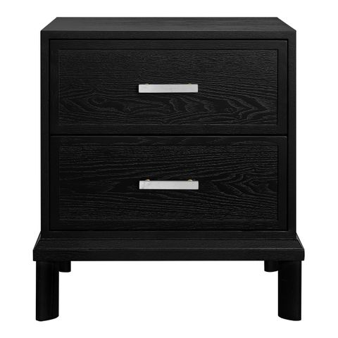Jill Bedside Table - Small Black