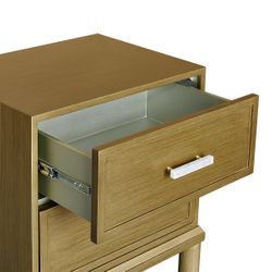 Jill Bedside Table - Small Antique Gold