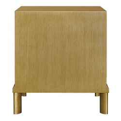 Jill Bedside Table - Small Antique Gold