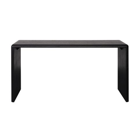 Radcliff Oak Console Table - Black