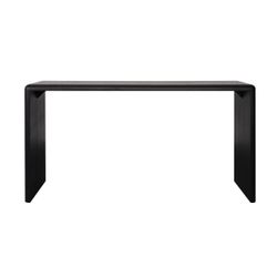 Radcliff Oak Console Table - Black