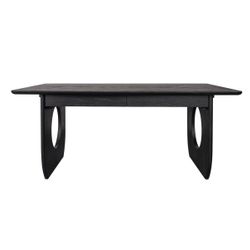 Harrington Oak Desk - Black