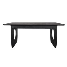 Harrington Oak Desk - Black