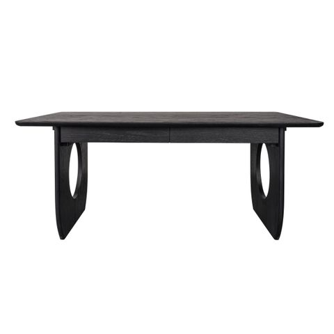 Harrington Oak Desk - Black