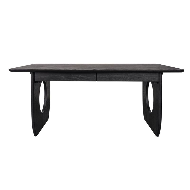 Harrington Oak Desk - Black