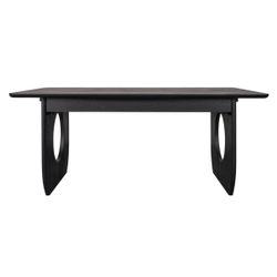 Harrington Oak Desk - Black