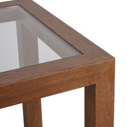 Sadie Oak Console Table - Walnut