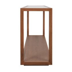 Sadie Oak Console Table - Walnut