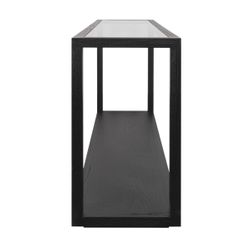 Sadie Oak Console Table - Black