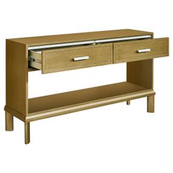 Jill Console Table - Antique Gold