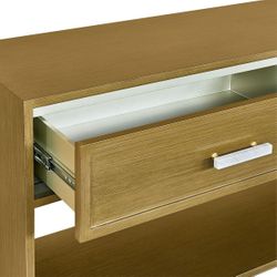 Jill Console Table - Antique Gold