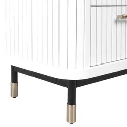 Sophia White Bedside Table Range