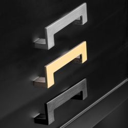 Soloman Small Black Bedside Table Range