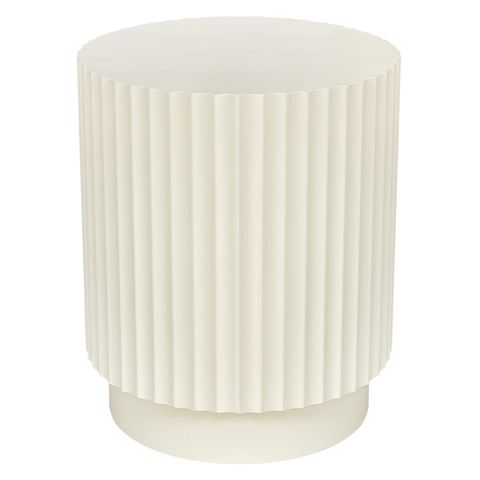 Avery Side Table - Ivory