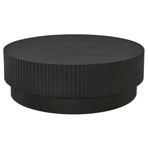 Avery Round Coffee Table - Black
